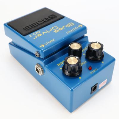 【中古】 ブルースドライバー エフェクター BOSS BD-2 Blues Driver ギターエフェクター オーバードライブ ブルドラ 本体画像 斜め 2
