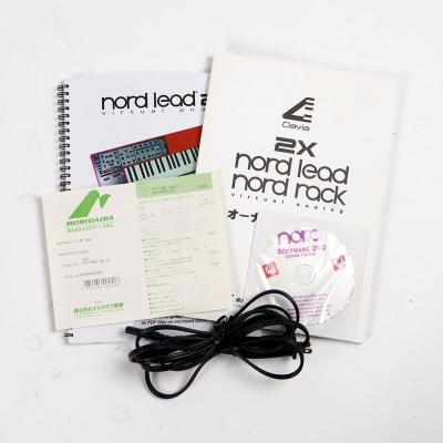 【中古】 シンセサイザー CLAVIA Nore Lead 2X 付属品