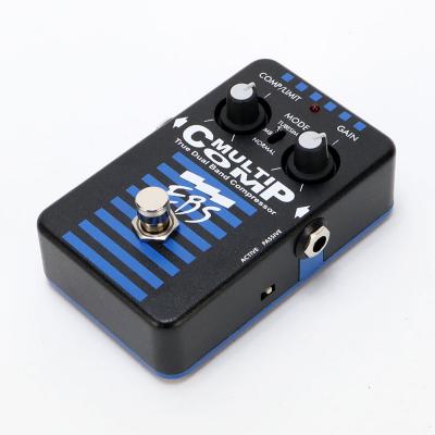 【中古】コンプレッサー エフェクター EBS MULTI COMP BLACK LABEL ベースエフェクター 旧型 マルチコンプ 2ノブ 全体