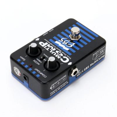 【中古】コンプレッサー エフェクター EBS MULTI COMP BLACK LABEL ベースエフェクター 旧型 マルチコンプ 2ノブ 全体