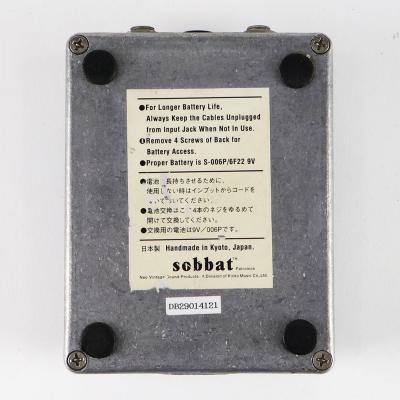 【中古】 オーバードライブ エフェクター sobbat ソバット Drive Breaker 2 DB-2 ギターエフェクター 裏面