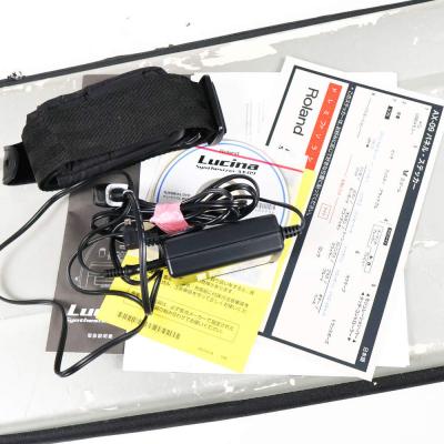 【中古】 ショルダーキーボード Roland AX-09 Lucina シンセサイザー 付属品画像