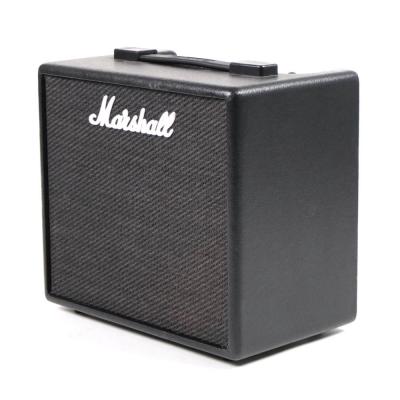 【中古】 マーシャル MARSHALL CODE25 フルモデリング 小型ギターアンプ コンボ 斜めアングル画像