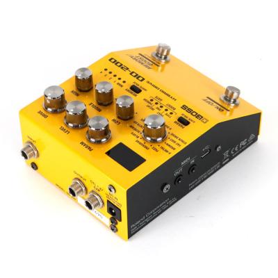 【中古】 オーバードライブ エフェクター BOSS OD-200 Hybrid Drive ギターエフェクター リア斜めアングル画像