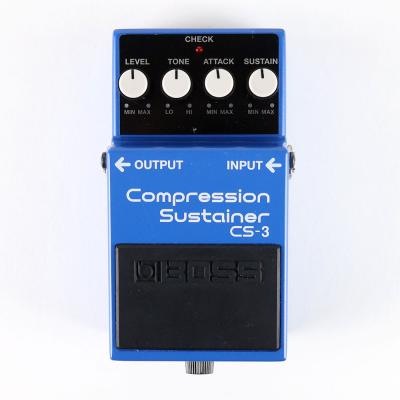 【中古】コンプレッサー エフェクター BOSS CS-3 Compression Sustainer ギターエフェクター 正面