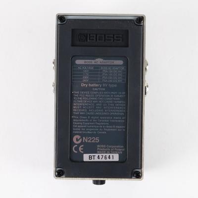 【中古】デジタルリバーブ エフェクター BOSS RV-5 Digital Reverb ボス リヴァーブ エフェクター 裏面