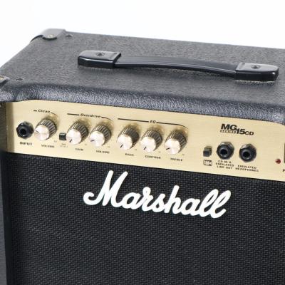 【中古】ギターアンプ マーシャル MARSHALL MG15CD 小型ギターアンプ コンボ コントロール