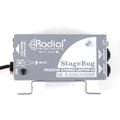 【中古】 ダイレクトボックス RADIAL StageBug SB-5 Sidewinder パソコン/タブレット用DIボックス トップ画像