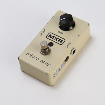 【中古】 ブースター エフェクター MXR M-133 MICRO AMP マイクロアンプ ギターエフェクター 側面