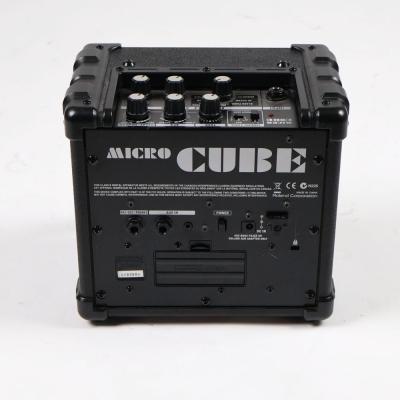 【中古】 ギターアンプ Roland ローランド MICRO CUBE BLACK コンボアンプ 背面