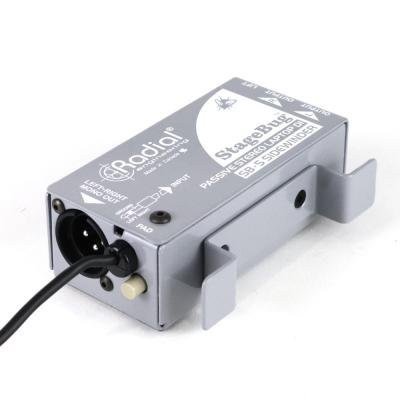【中古】 ダイレクトボックス RADIAL StageBug SB-5 Sidewinder パソコン/タブレット用DIボックス 斜めアングル画像
