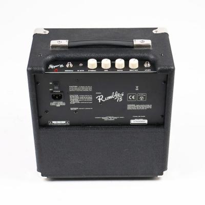 【中古】 Fender Rumble 15 Combo ベースアンプ 小型ベースアンプ 背面