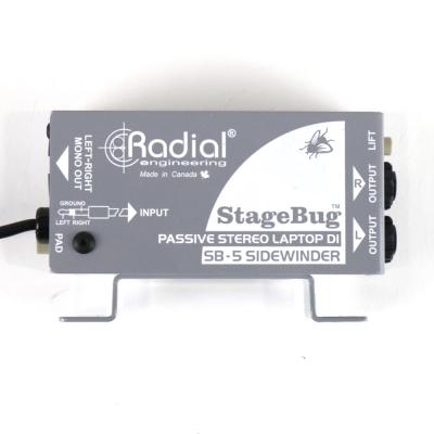 【中古】 ダイレクトボックス RADIAL StageBug SB-5 Sidewinder パソコン/タブレット用DIボックス トップ画像