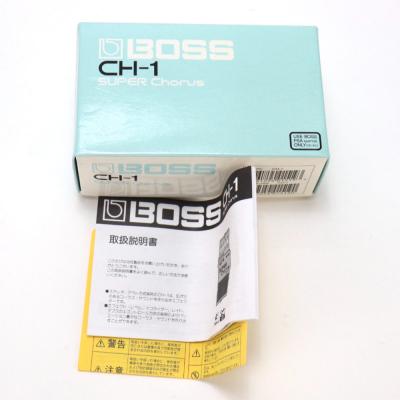 【中古】スーパーコーラス エフェクター BOSS CH-1 Super Chorus ギターエフェクター コーラス 付属品画像