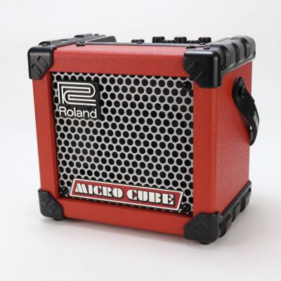 【中古】 ギターアンプ ローランド ROLAND MICRO CUBE RED マイクロキューブ 赤 小型ギターアンプ コンボ