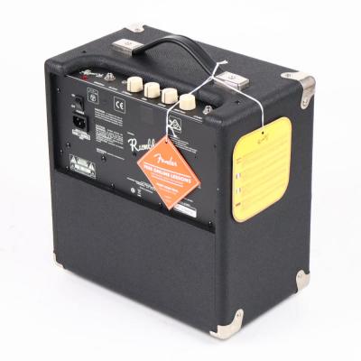 【中古】 Fender Rumble 15 Combo ベースアンプ 小型ベースアンプ リア斜めアングル画像