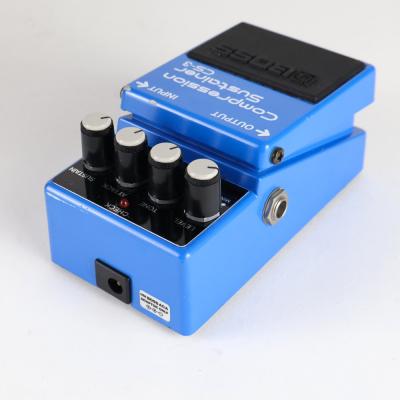 【中古】 コンプレッサー エフェクター BOSS CS-3 Compression Sustainer Made in Japan ギターエフェクター 側面