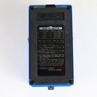 【中古】 コンプレッサー エフェクター BOSS CS-3 Compression Sustainer Made in Japan ギターエフェクター 裏面