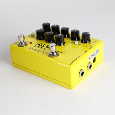 【中古】 ベース用ダイレクトボックス MXR M80 Bass D.I.+ Yellow ベースディストーション ベースエフェクター 裏面