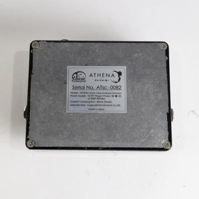 【中古】 オーバードライブ Vivie ATHENA ギターエフェクター ヴィヴィー アティーナ アシーナ アテナ 裏面