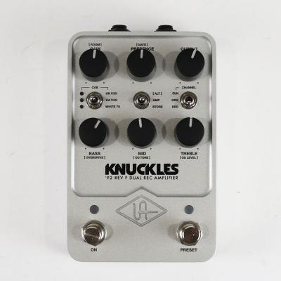 【中古】 Universal Audio ユニバーサルオーディオ UAFX Knuckles ’92 Rev F Dual Rec Amplifier アンプシュミレーター ギターエフェクター 正面