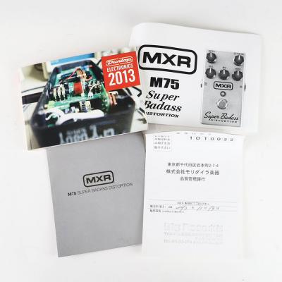 【中古】 ディストーション エフェクター MXR M75 Super Badass Distortion ギターエフェクター 付属品