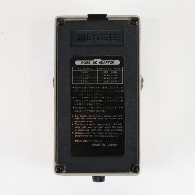 【中古】イコライザー エフェクター BOSS GE-7 Equalizer Made in Japan ギターエフェクター 裏面