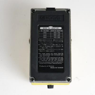 【中古】 スーパーオーバードライブ エフェクター BOSS SD-1 Super Over Drive ギターエフェクター 裏面