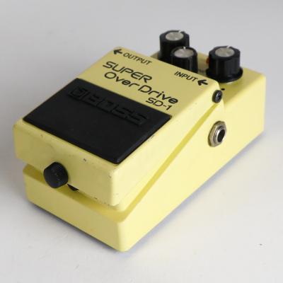 【中古】 スーパーオーバードライブ エフェクター BOSS SD-1 Super Over Drive ギターエフェクター 側面