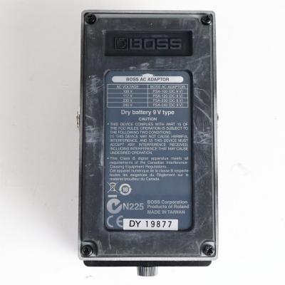 【中古】メタルコア エフェクター BOSS ML-2 Metal Core ハイゲイン ディストーション エフェクター 裏面