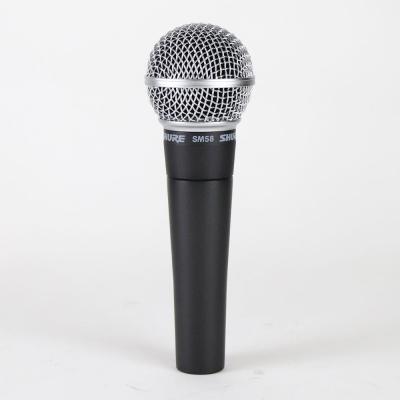 【中古】 マイク ダイナミックマイク SHURE SM58SE スイッチ付き シュアー 58 ゴッパ シュア 正面