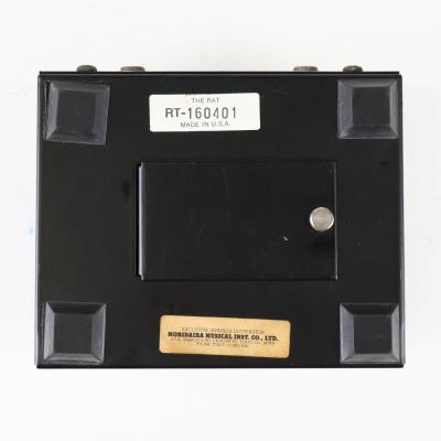 【中古】ディストーション PROCO The Rat Large Box reissue 1991年製 プロコ ラット ギターエフェクター 裏面