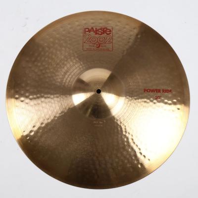 【中古】 ライドシンバル パイステ PAISTE 2002 POWER RIDE 20インチ ライドシンバル
