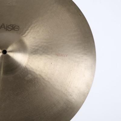 【中古】 ライドシンバル パイステ PAISTE Formula 602 HEAVY 20インチ 1960〜1970s ビンテージシンバル アップ