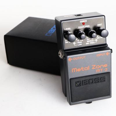 【中古】メタルゾーン エフェクター BOSS MT-2 Metal Zone ボス ギターエフェクター