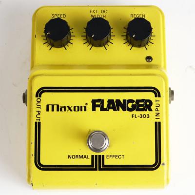 【中古】 フランジャー MAXON マクソン FL-303 FLANGER 後期型 ギターエフェクター