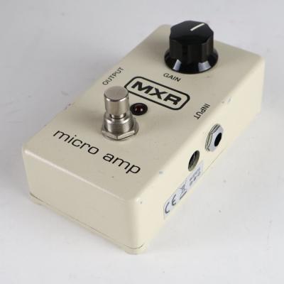 【中古】 ブースター エフェクター MXR M-133 MICRO AMP マイクロアンプ ギターエフェクター 全体