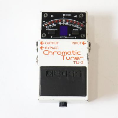 【中古】 クロマチックチューナー エフェクター BOSS TU-2 Chromatic Tuner ペダルチューナー