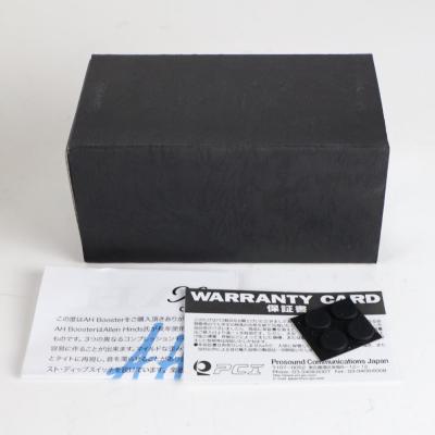 【中古】 オーバードライブ XOTIC AH BOOSTER アレンハインズ シグネチャーペダル エキゾチック 付属品