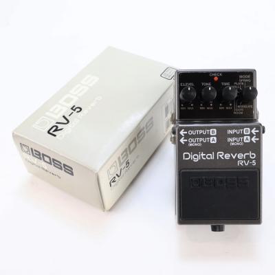 【中古】デジタルリバーブ エフェクター BOSS RV-5 Digital Reverb ボス リヴァーブ エフェクター