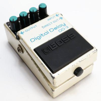 【中古】 デジタルディレイ エフェクター BOSS DD-3 Digtal Delay ギターエフェクター ディレイ 本体画像 斜め