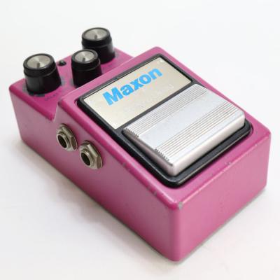【中古】 アナログディレイ エフェクター MAXON AD-9 Analog Delay ディレイ ギターエフェクター 本体画像 斜め