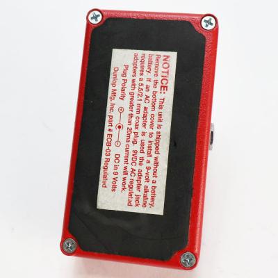【中古】コンプレッサー エフェクター MXR M-102 DYNA COMP ダイナコンプ ギターエフェクター 本体画像 裏