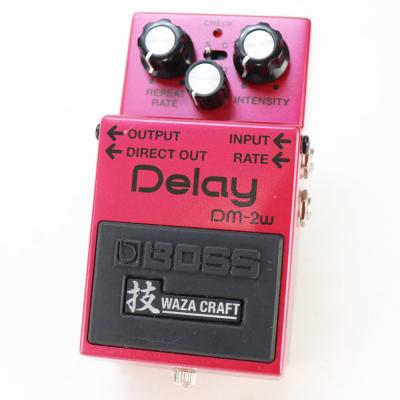 【中古】 アナログディレイ エフェクター BOSS DM-2W Delay WAZA CRAFT ギターエフェクター ディレイ