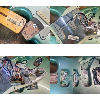 【中古】 エレキギター Fender American Professional II Stratocaster Rosewood Fingerboard Mystic Surf Green 2021年製 ロックペグへ交換あり フェンダー アメリカンプロフェッショナル2 ストラトキャスター 詳細画像