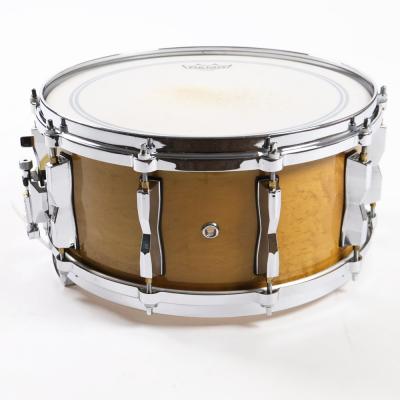 【中古】 スネアドラム パール Pearl ZENITHAL RESONATOR BIRDS EYE MAPLE 14x6.5 Made in Japan 裏面
