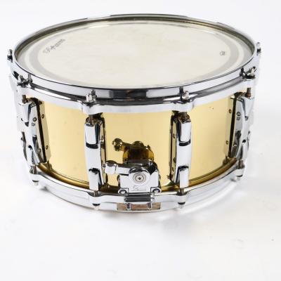 【中古】 スネアドラム パール Pearl RFB1465 Reference Series Brass Snare Drum 14x6.5 ストレイナー
