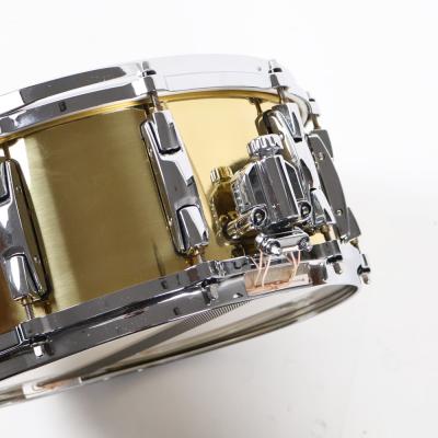 【中古】 スネアドラム パール Pearl RFB1465 Reference Series Brass Snare Drum 14x6.5 メッキ