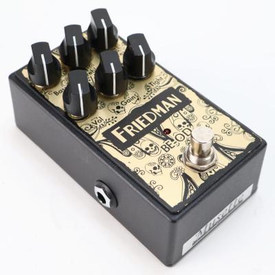 【中古】 オーバードライブ エフェクター Friedman BE-OD-AM Artisan ギターエフェクター フリードマン 本体画像 斜め 2