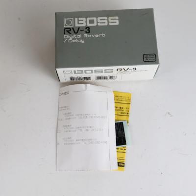 【中古】 デジタルリバーブ ディレイ エフェクター BOSS RV-3 Digital Reverb Delay ボス ギターエフェクター 付属品